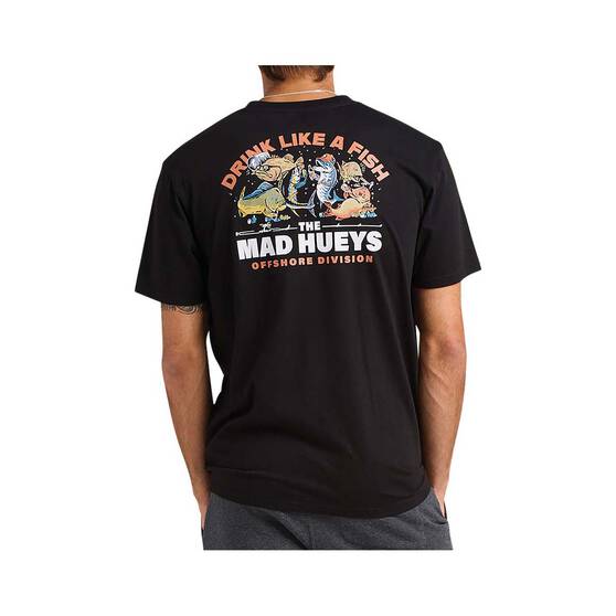 The Mad Hueys Men’s Drink Like a Fish Short Sleeve Tee , , bcf_hi-res