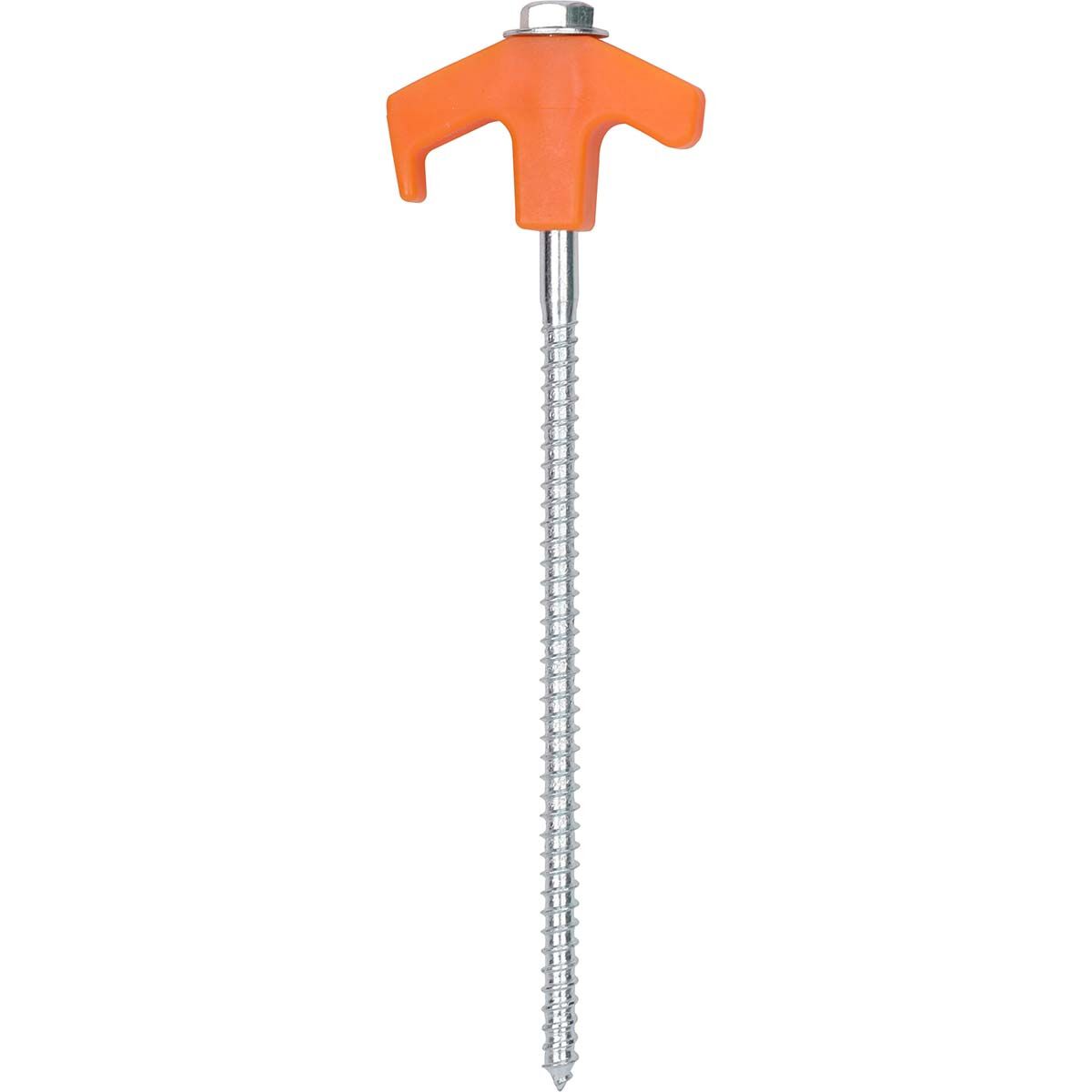 Wanderer 200mm Screw-in Tent Pegs 15 Pack, , bcf_hi-res