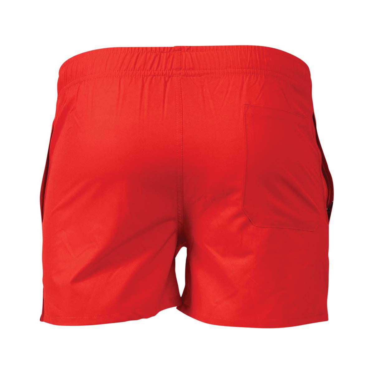 Tide Apparel Men's Yabbies Beach Shorts, Red, bcf_hi-res