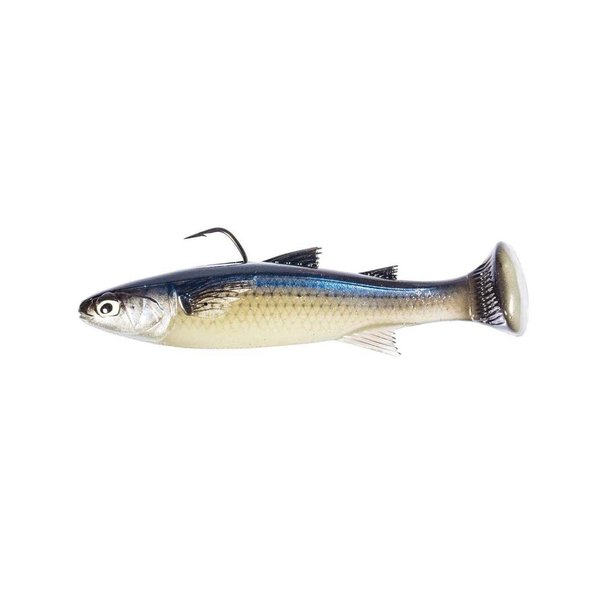 ZMan Mulletron LT Soft Plastic Lure 6in Glow Mullet, Glow Mullet, bcf_hi-res