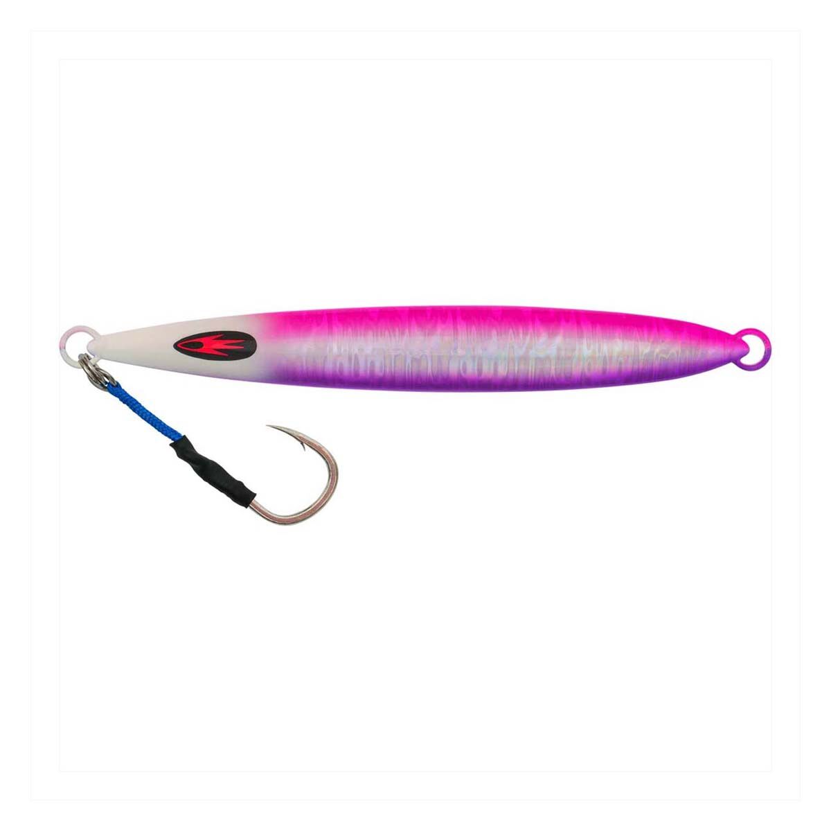 Samaki Ribcage Long Jig Lure 80g Purple Phantom, Purple Phantom, bcf_hi-res