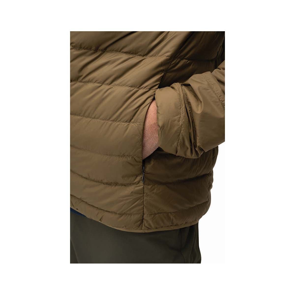 Macpac Men's Uber Light Down Puffer Jacket V2, Brown, bcf_hi-res