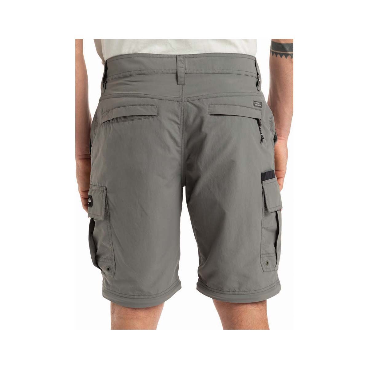 Quiksilver Men&rsquo;s Low Tide Cargo Pants, Grey, bcf_hi-res