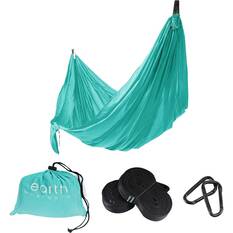 earth by Wanderer® Recycled Nylon Double Hammock + Kit Ningaloo, Ningaloo, bcf_hi-res