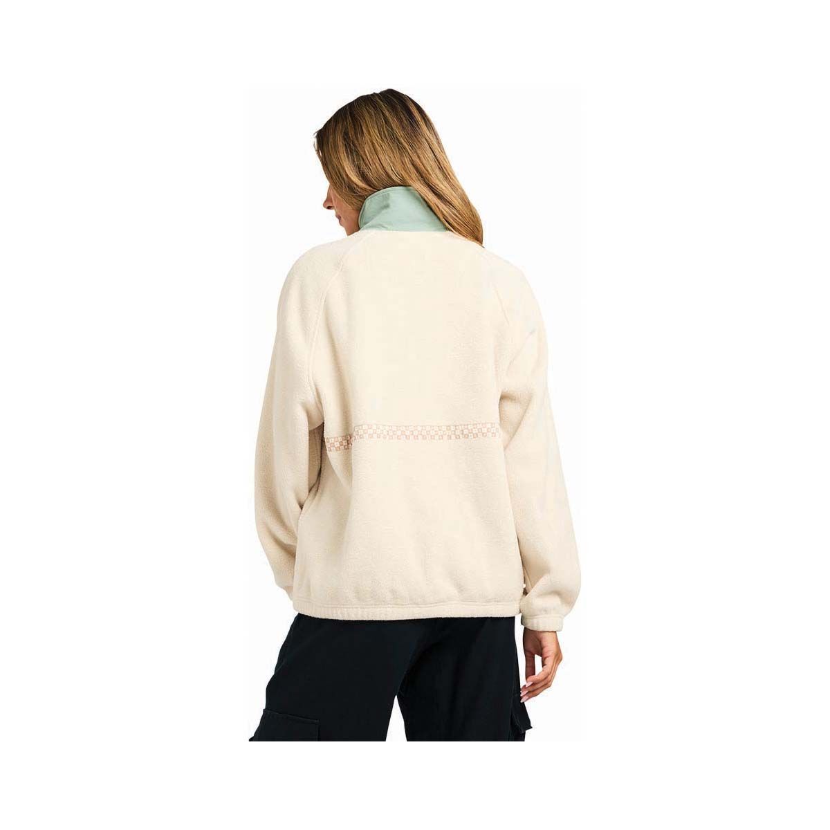 Quiksilver Women&rsquo;s Compass Sherpa Fleece, Sand, bcf_hi-res