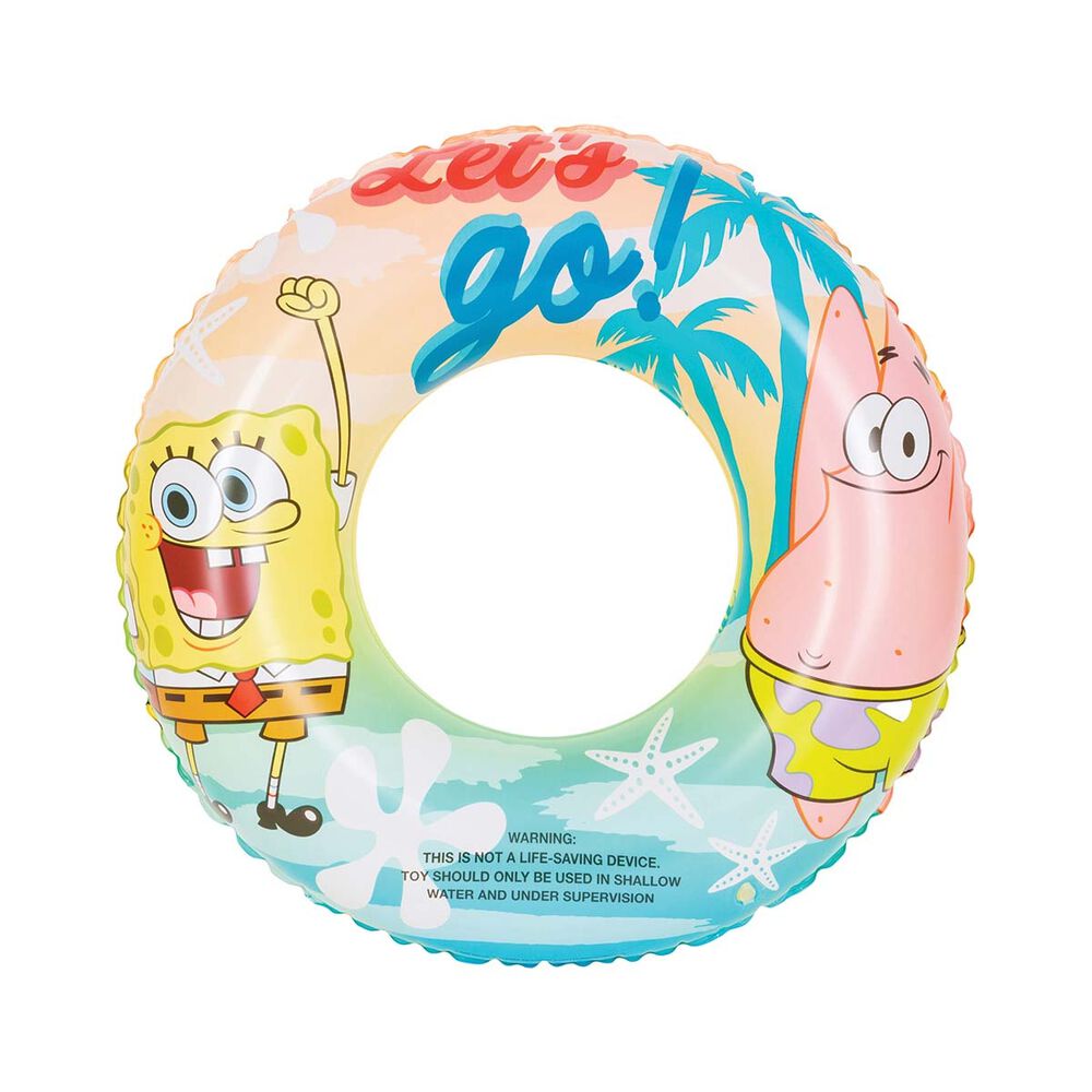 SpongeBob Patterned Inflatable Pool Tube | BCF