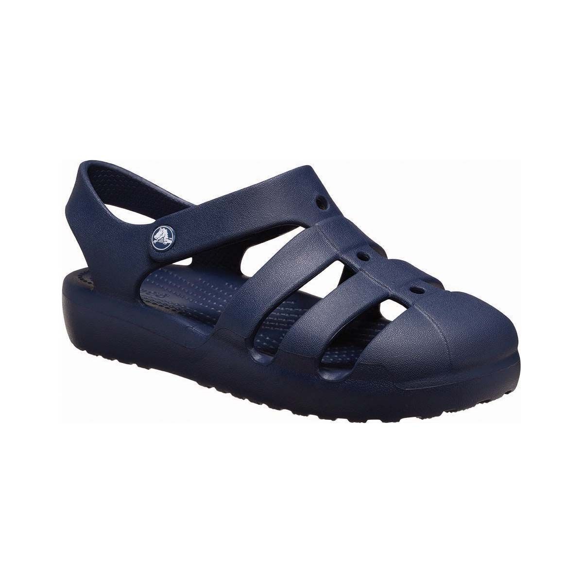 Crocs Kids&rsquo; Classic Fisherman Sandals Navy C11, Navy, bcf_hi-res