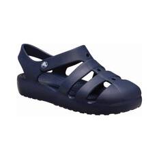 Crocs Kids’ Classic Fisherman Sandals, Navy, bcf_hi-res