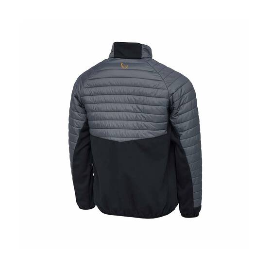 Savage Gear Men’s Reflection Hybrid Jacket, Black / Grey, bcf_hi-res