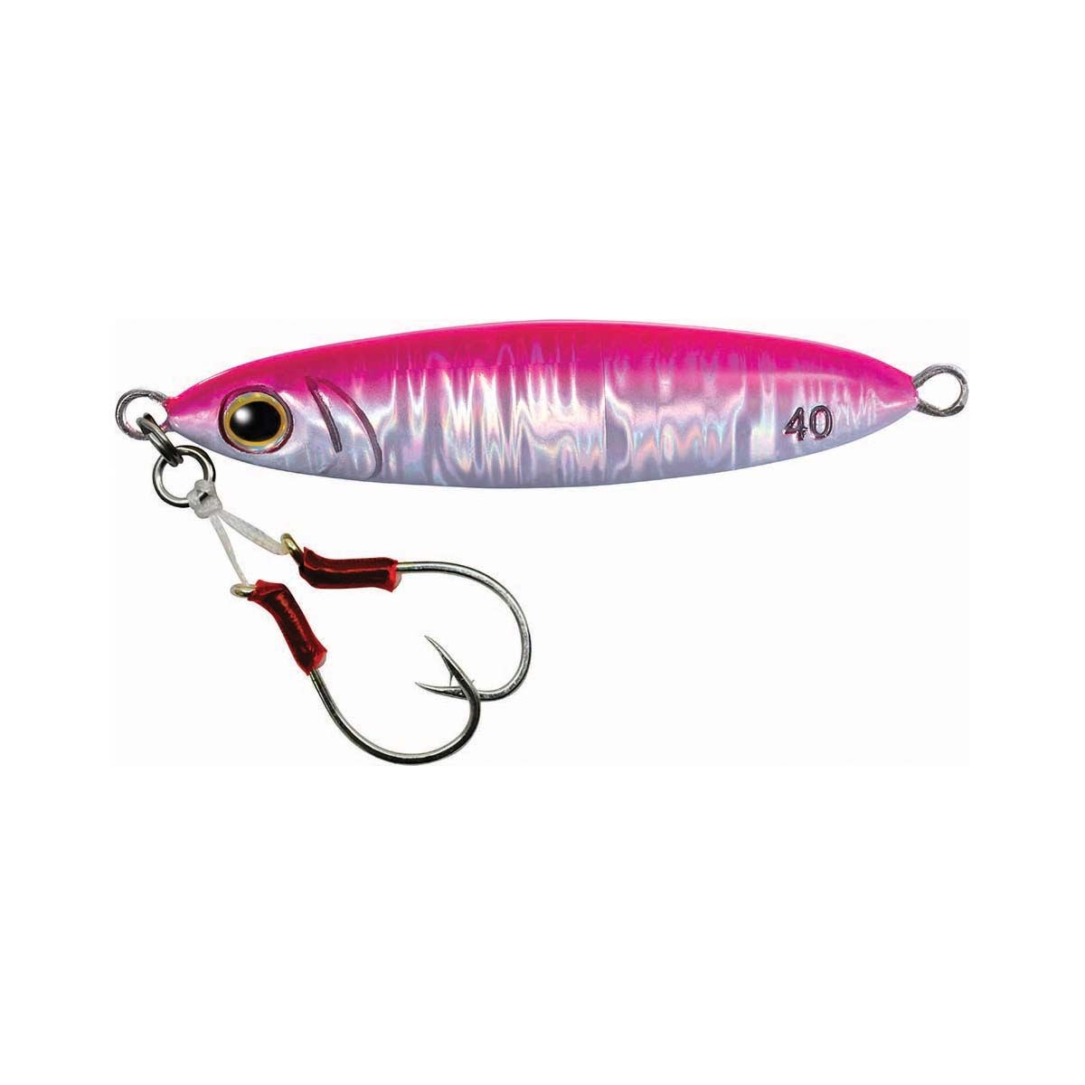 Shimano Colt Sniper Wonderfall Jig Lure 80g Pink Zebra, Pink Zebra, bcf_hi-res