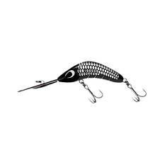 Predatek Boomerang Ultra Deep 80mm Hardbody Lure Black Beetle, Black Beetle, bcf_hi-res