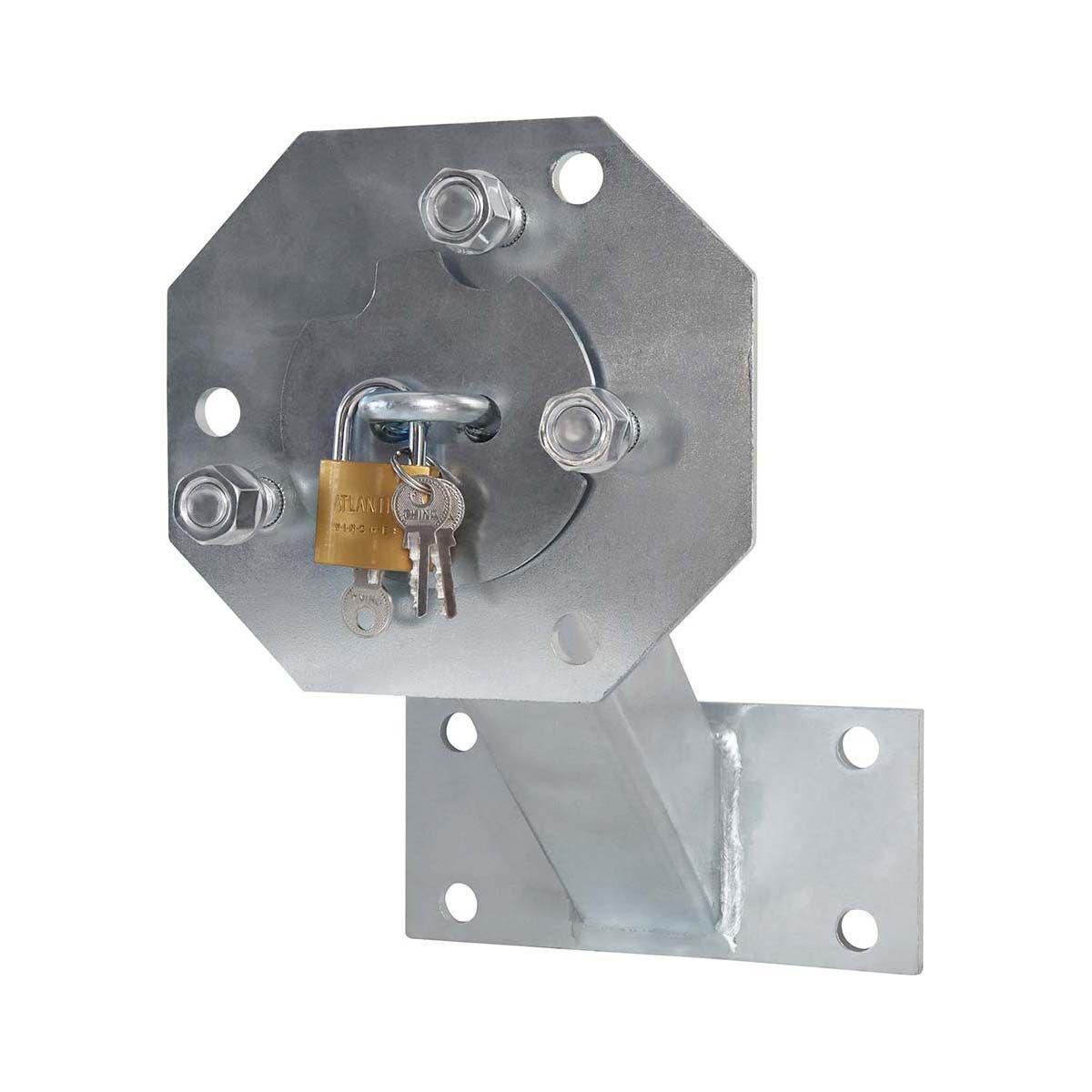 Atlantic Aluminium Spare wheel Mount Small 13" &14" Alloy Steel, , bcf_hi-res