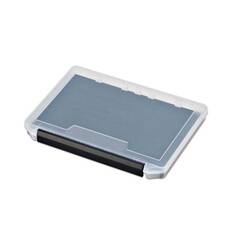 Meiho Slit Foam 3020NS Tackle Box Clear, , bcf_hi-res
