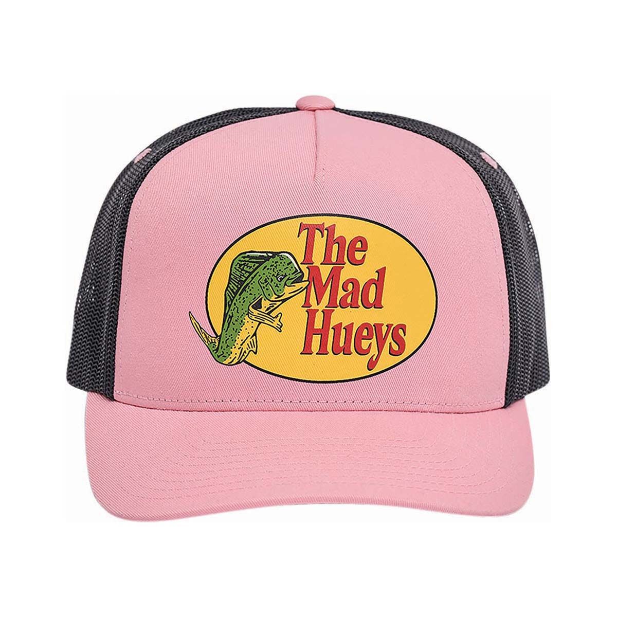 The Mad Hueys Women&rsquo;s Pro Hueys Twill Trucker Cap Fairy Pink, Fairy Pink, bcf_hi-res