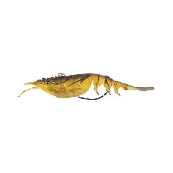 Berkley Shimma Shrimp Weedless Soft Vibe Lure 100mm Olive Shrimp, Olive Shrimp, bcf_hi-res