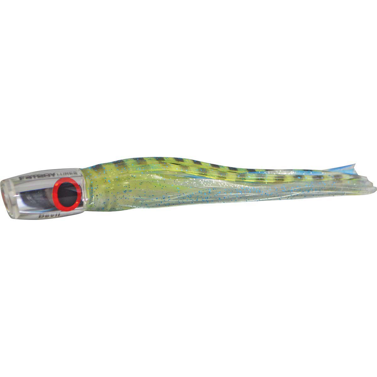 FatBoy Devil Skirted Lure 6in Lumo Squid, Lumo Squid, bcf_hi-res