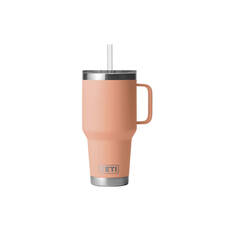 YETI® Rambler® Straw Mug 35 oz (1 L) Low Country Peach, Low Country Peach, bcf_hi-res