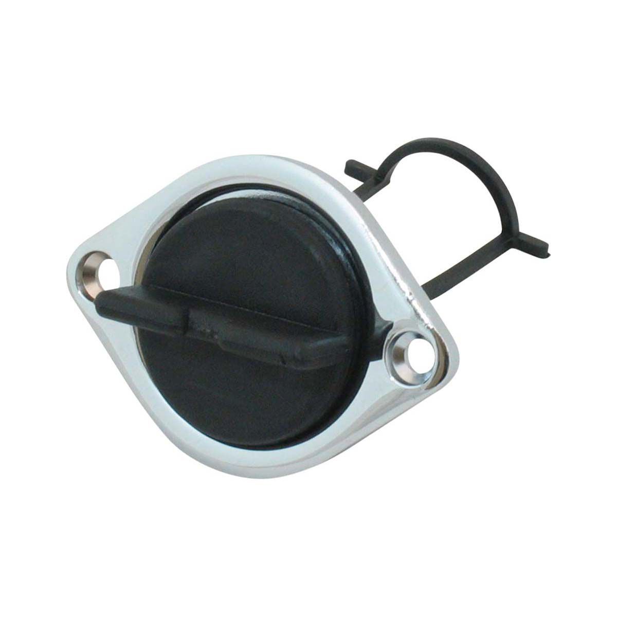 BLA Nylon Drain Plug with Chrome Base 30mm, , bcf_hi-res