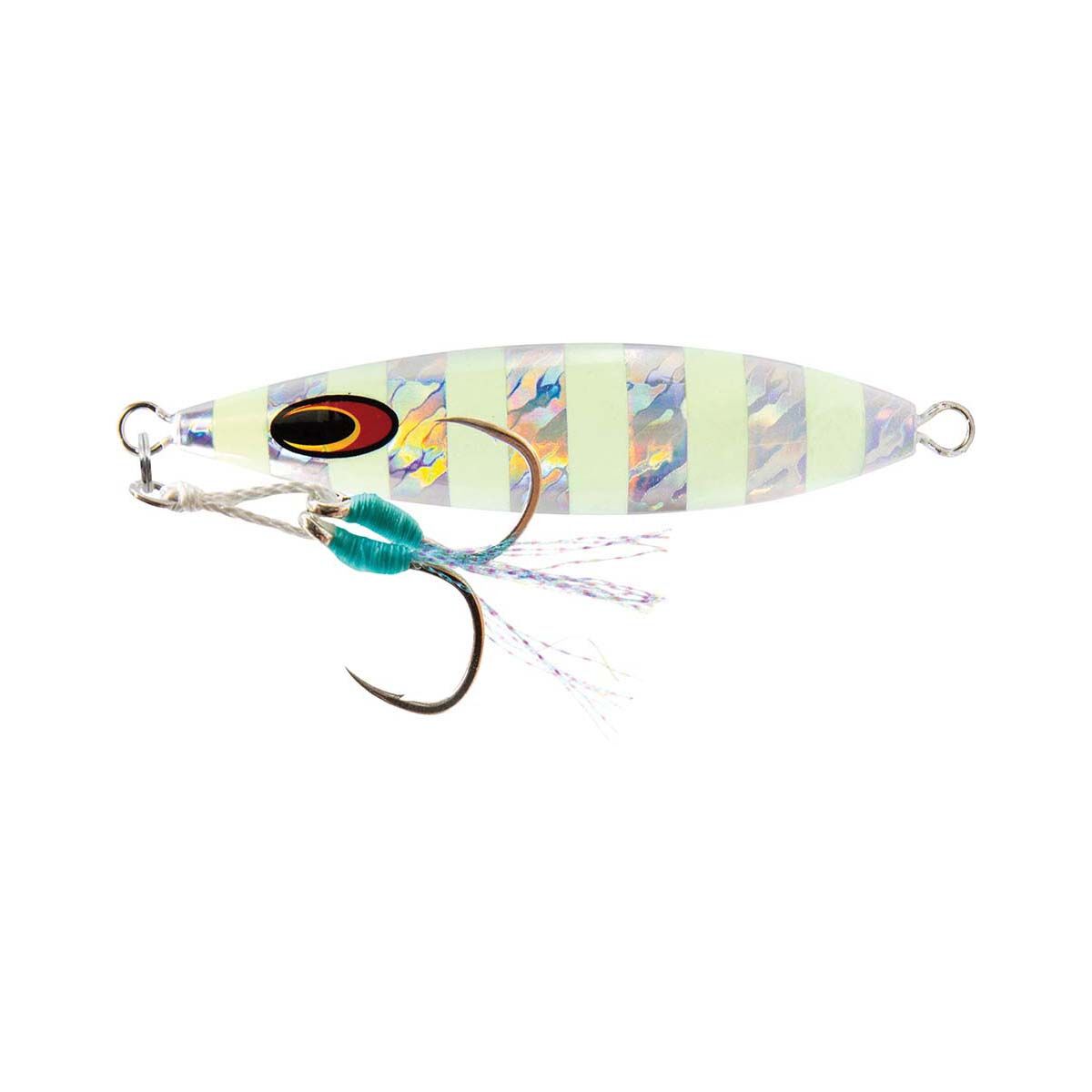 Nomad Gypsea Jig Lure 40g Silver Glow Stripe, Silver Glow Stripe, bcf_hi-res