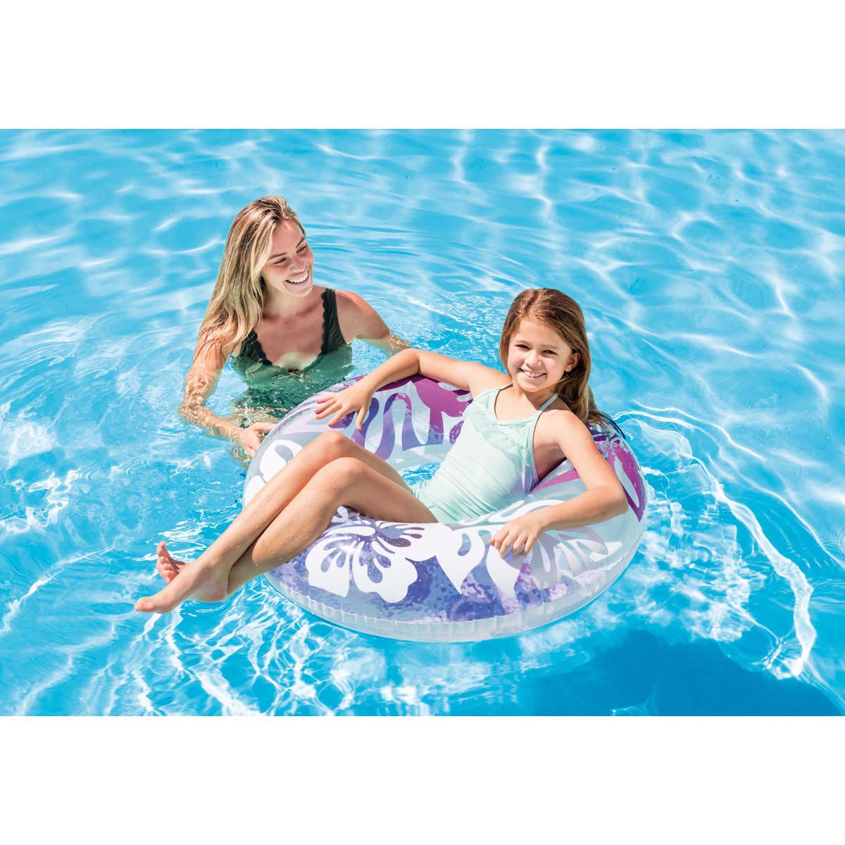 Intex Inflatable Swim Ring Assorted Colours, , bcf_hi-res