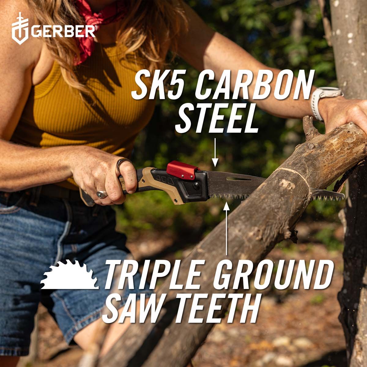 Gerber 2 Position Bushcraft Saw, , bcf_hi-res