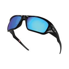 Oakley Masseter Polarised Polished Black with Prizm Sapphire, , bcf_hi-res