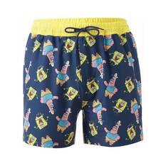 SpongeBob Youth Boardshorts Blue 8, Blue, bcf_hi-res