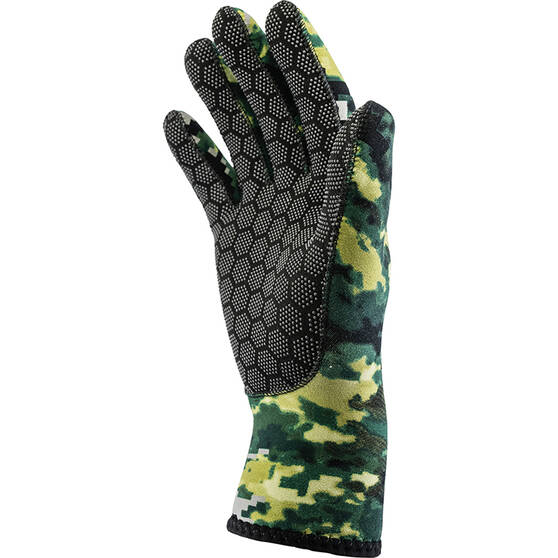 Adreno Invisi-Skin Gloves 2mm, Green, bcf_hi-res