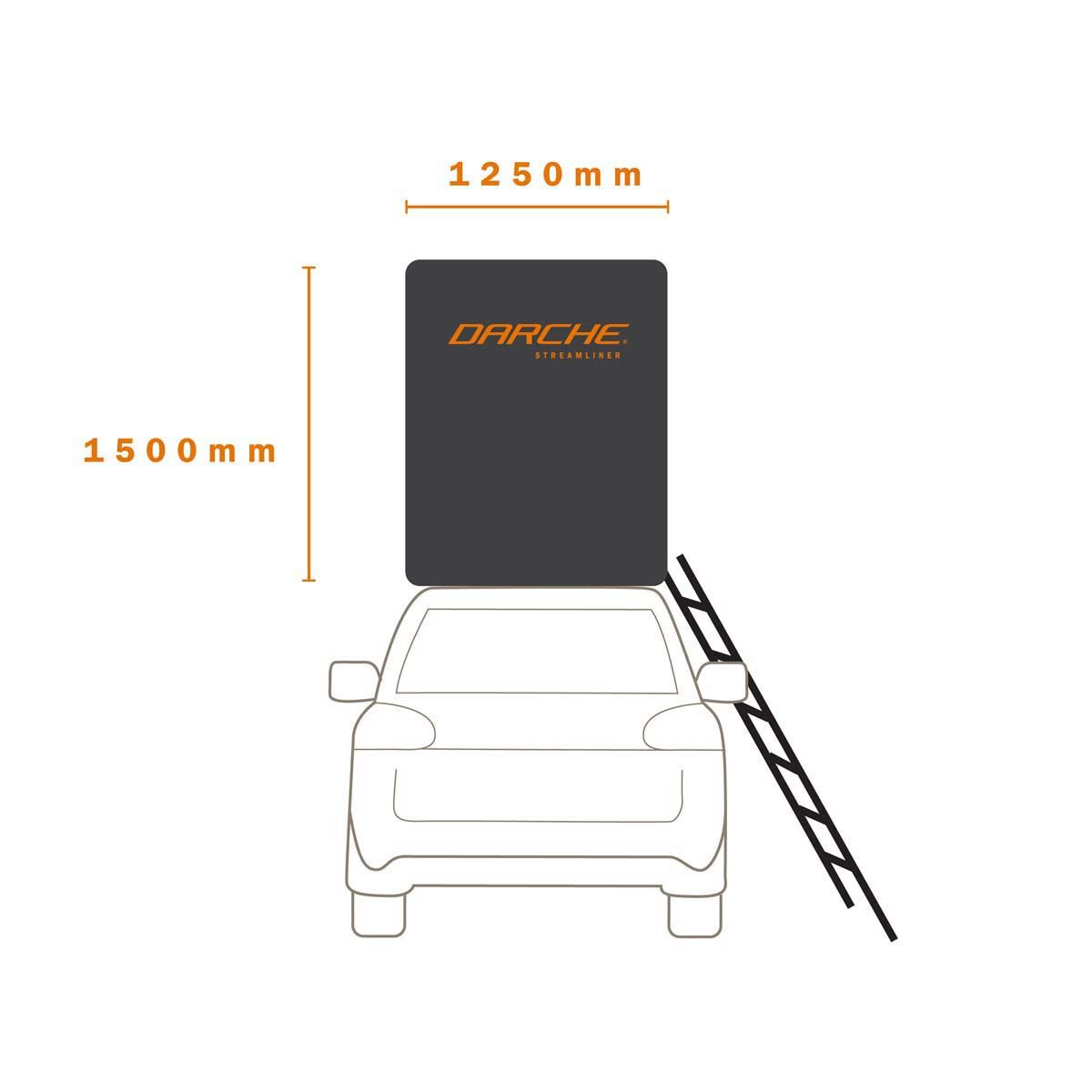 Darche Streamliner 1250 Roof Top Tent, , bcf_hi-res