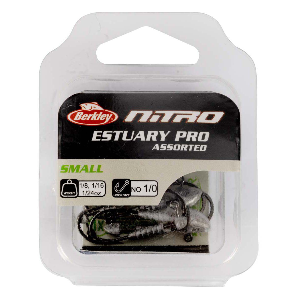Berkley Nitro Estuary Pro Assorted Jig Heads Assorted, , bcf_hi-res