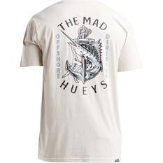 The Mad Hueys Men's Tiger Marlin Short Sleeve UV Tee Cement S, Cement, bcf_hi-res