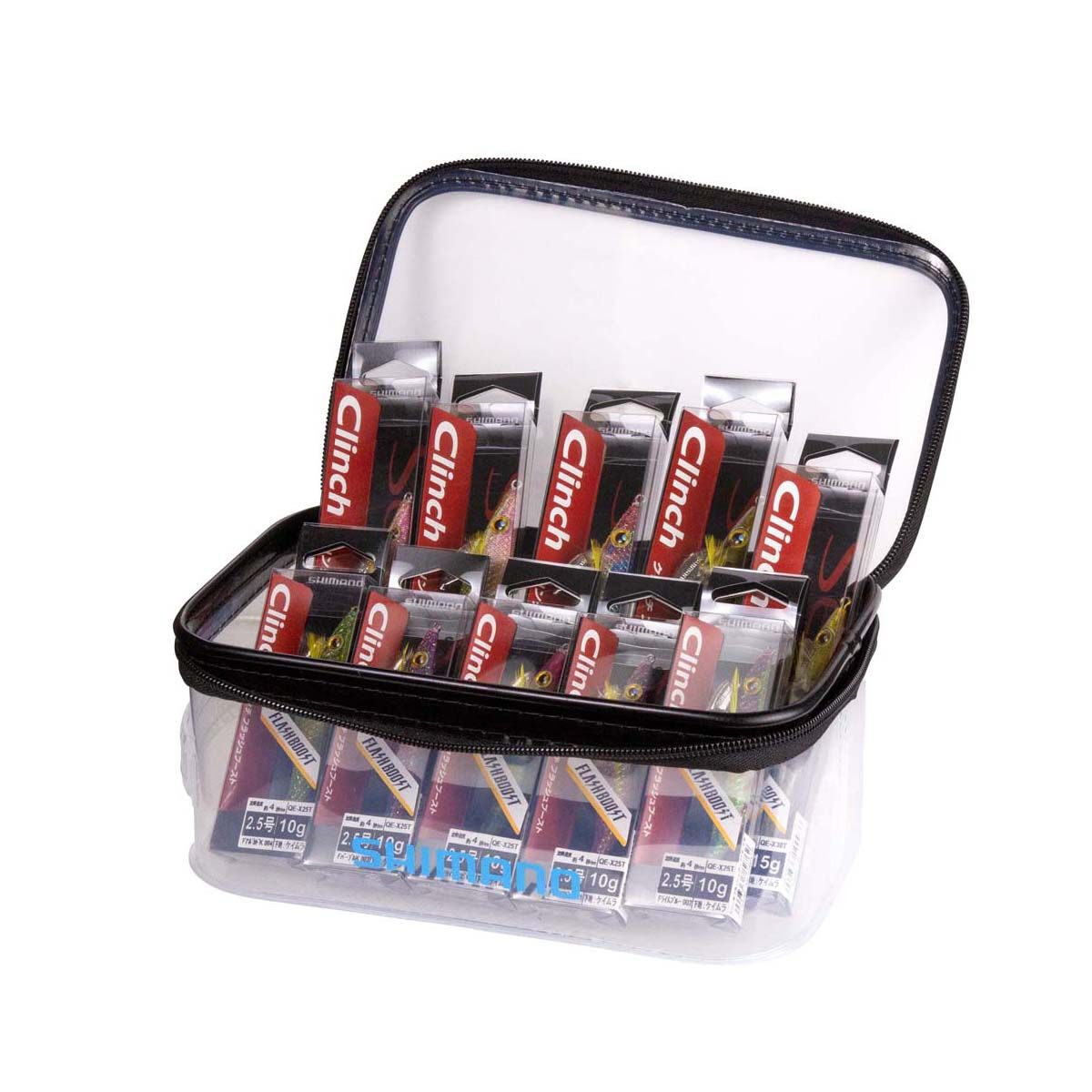 Shimano 10 Piece Egi Lure Pack, , bcf_hi-res