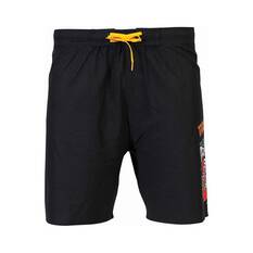 Tide Apparel Men's Spicy Boardshorts Black 32, Black, bcf_hi-res