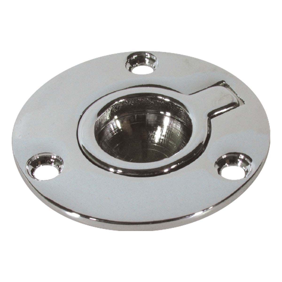 Lift Ring Chrome Brass Round, , bcf_hi-res