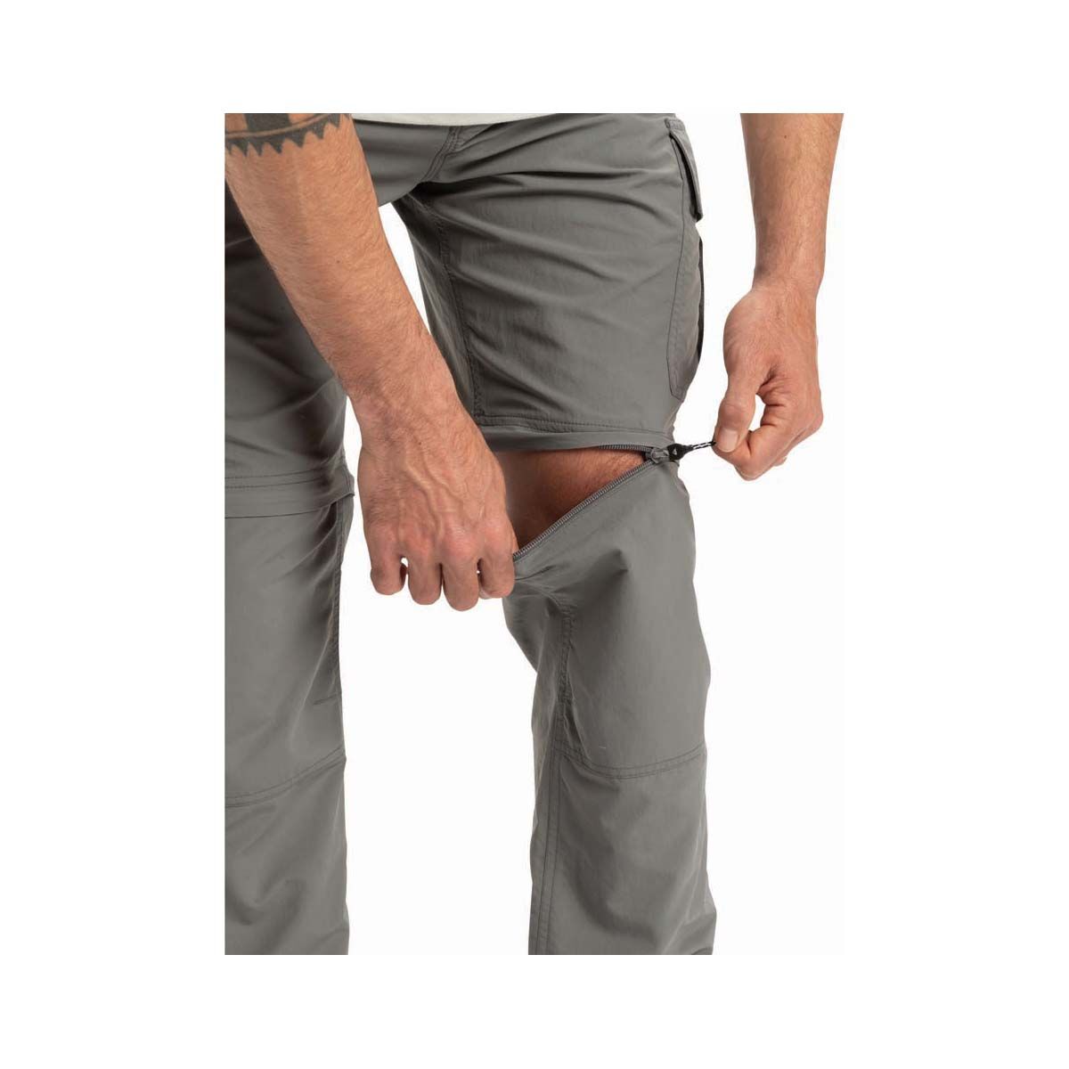 Quiksilver Men&rsquo;s Low Tide Cargo Pants, Grey, bcf_hi-res