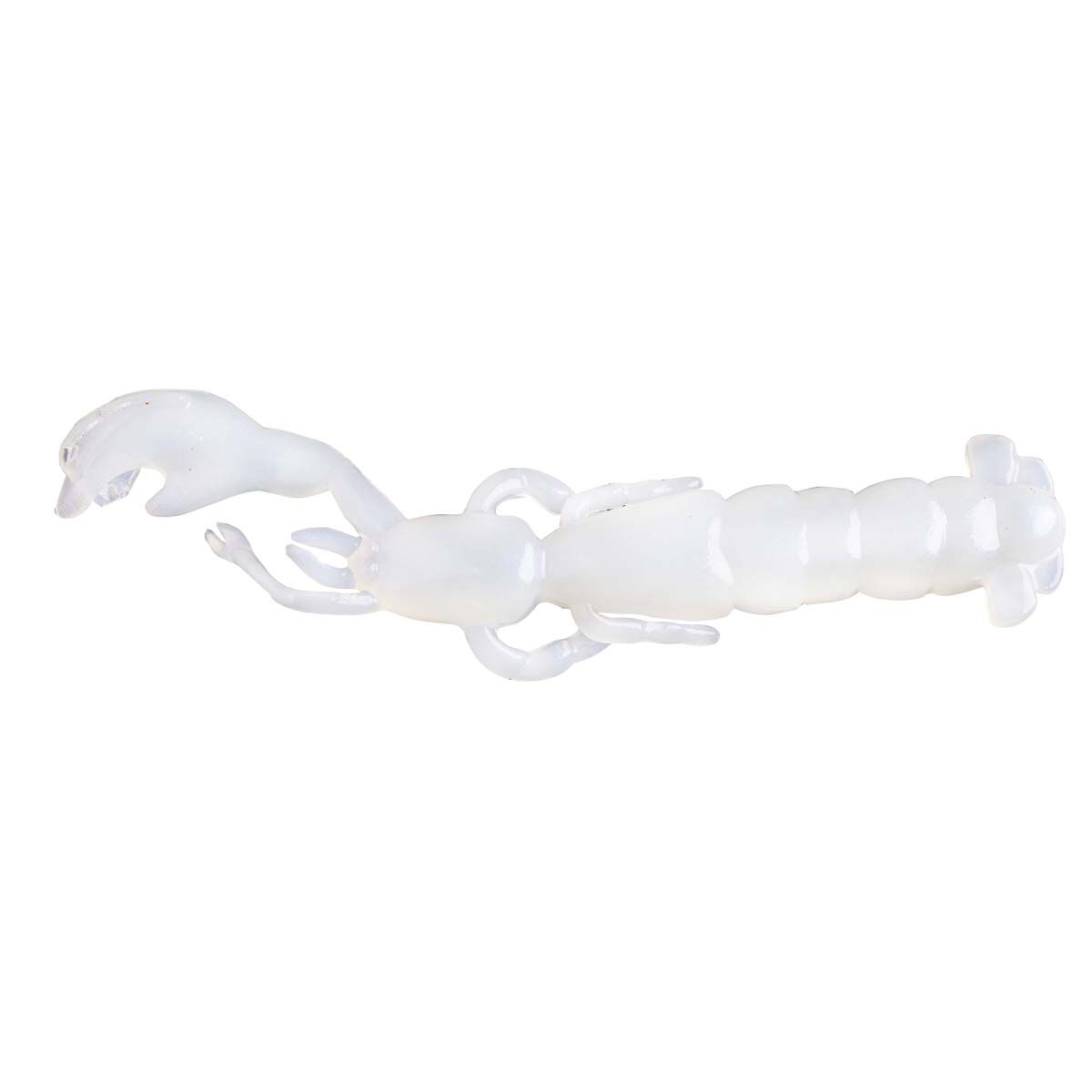 Berkley Gulp! Salty Nipper Soft Plastic Lure 2.5in Transparent White, Transparent White, bcf_hi-res