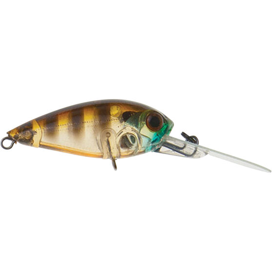 Atomic Hardz Bream Crank Double Deep Hard Body Lure 38mm Ghost Gill Brown 38mm Bcf