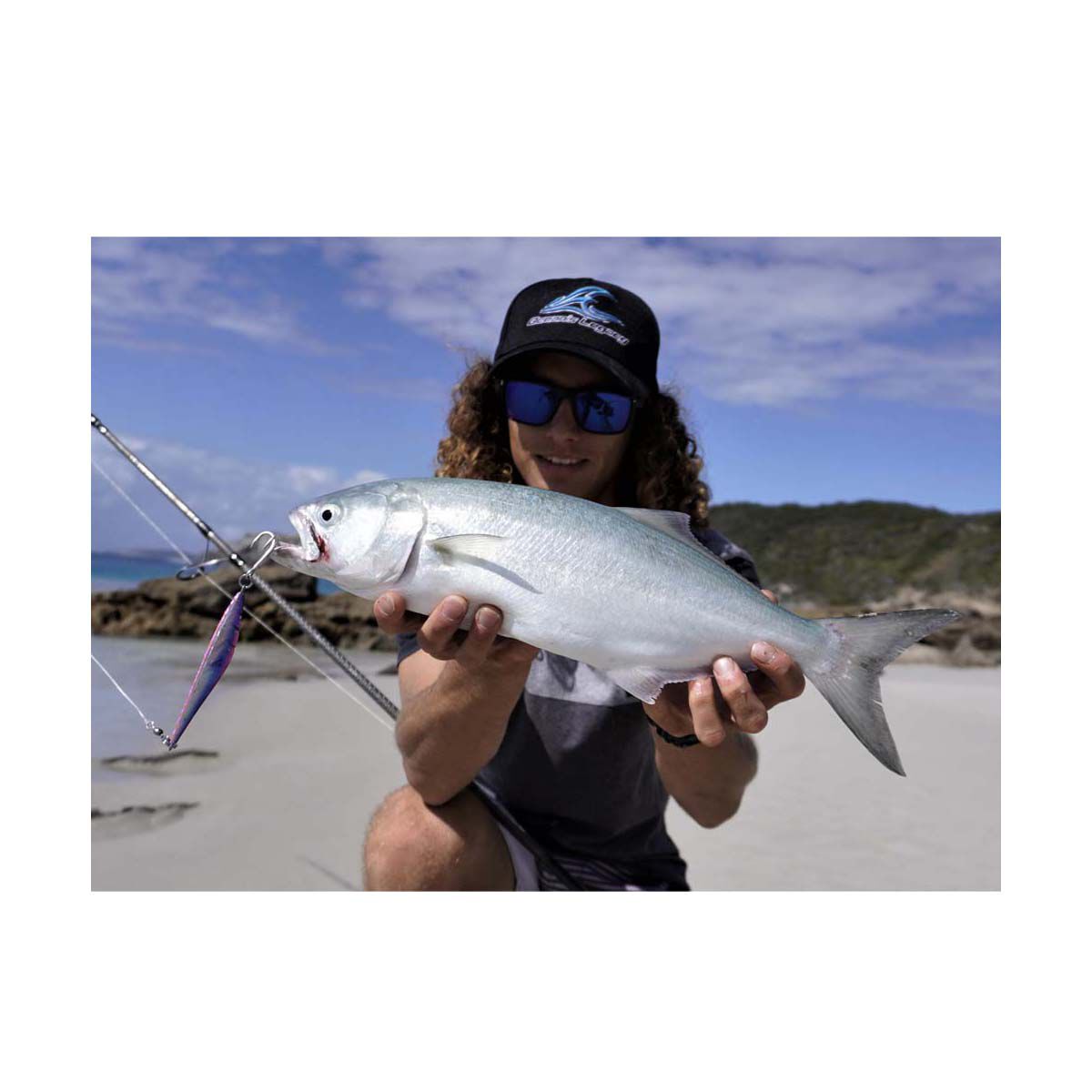 Ocean's Legacy Sling Shot Casting Lure 70g Mint Glow, Mint Glow, bcf_hi-res