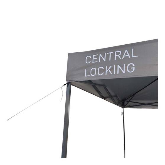 Wanderer Central Locking Gazebo 3x3m with Carry Bag, , bcf_hi-res