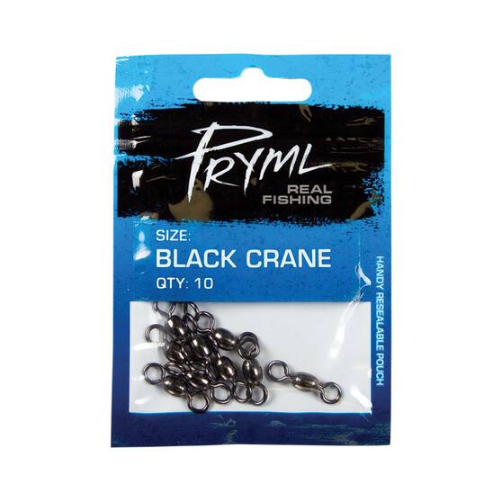 Pryml Black Crane Swivel 10 Pack Size 4