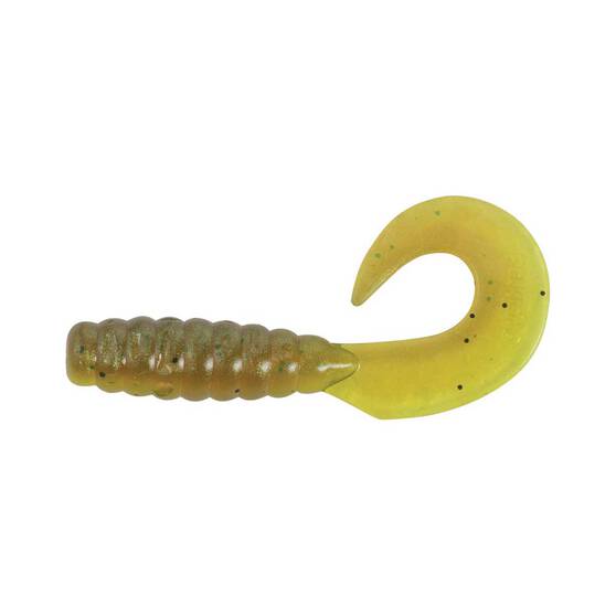 Berkley PowerBait Grub Soft Plastic Lure 2.5in Breen, Breen, bcf_hi-res