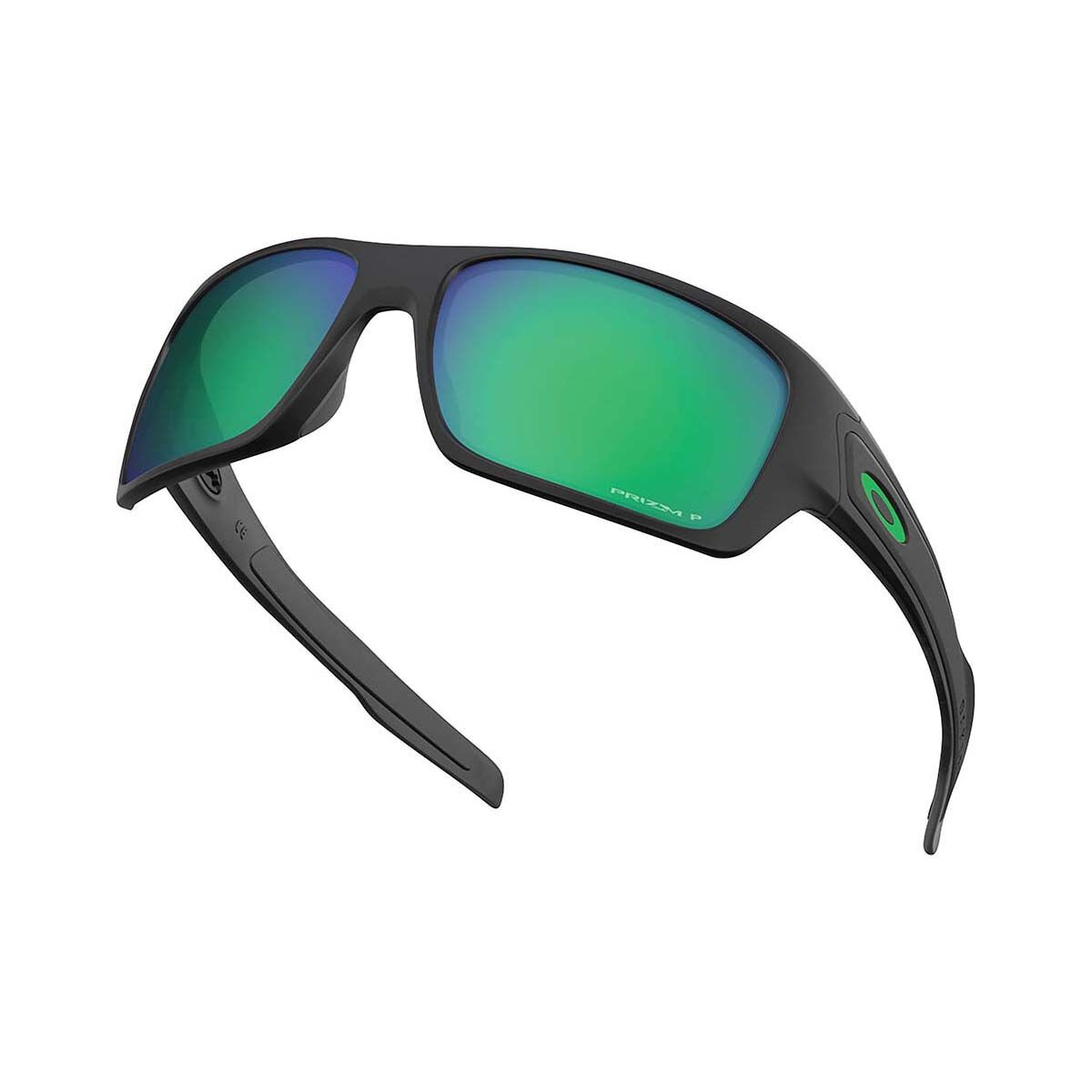 Oakley Turbine PRIZM Polarised Men's Sunglasses with Green Lens, , bcf_hi-res