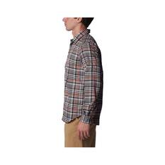 Columbia Men's Silver Ridge Utility Check Long Sleeve Shirt City Grey S, City Grey, bcf_hi-res
