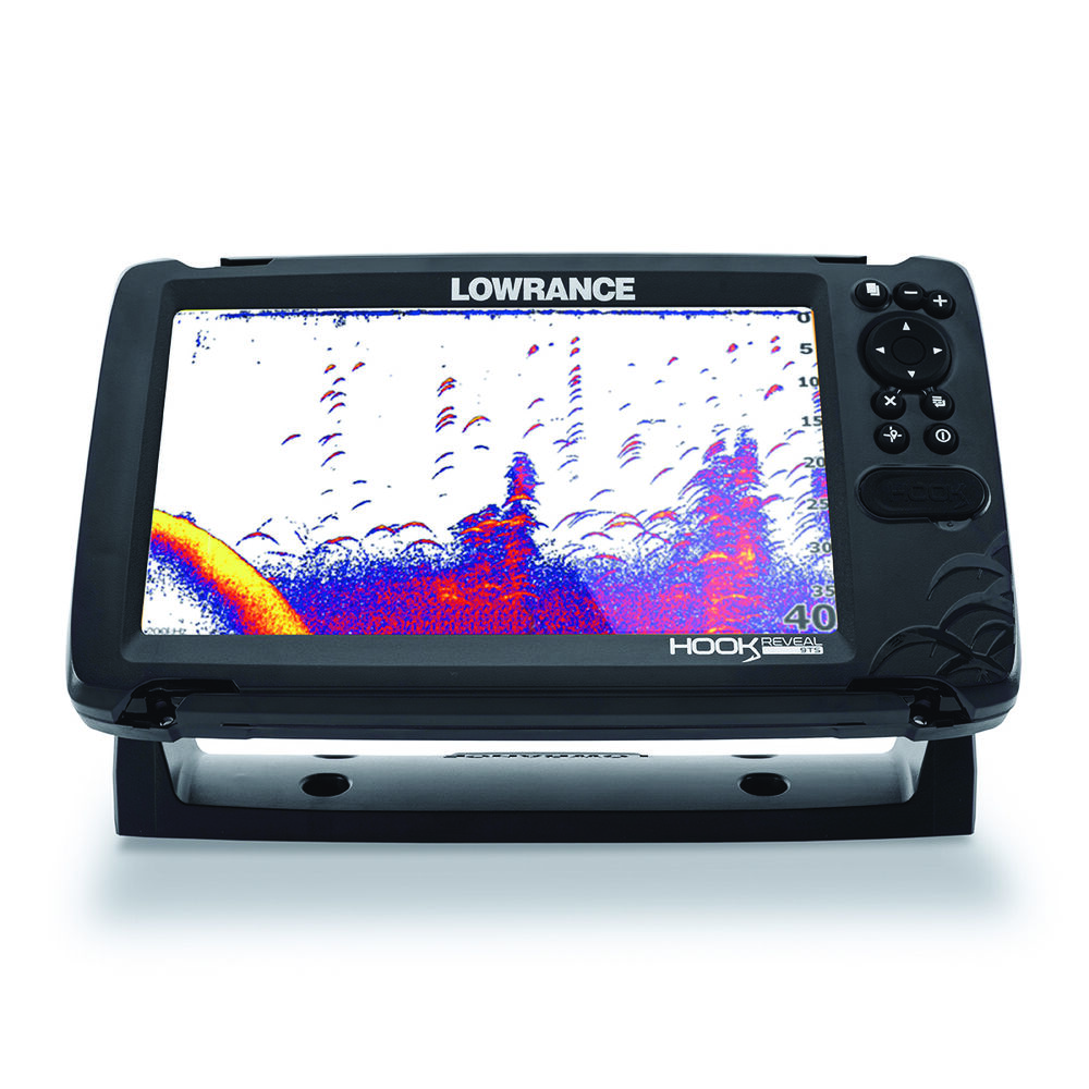 Lowrance Hook Reveal 9 Fish Finder Combo with Triple Shot Transducer
