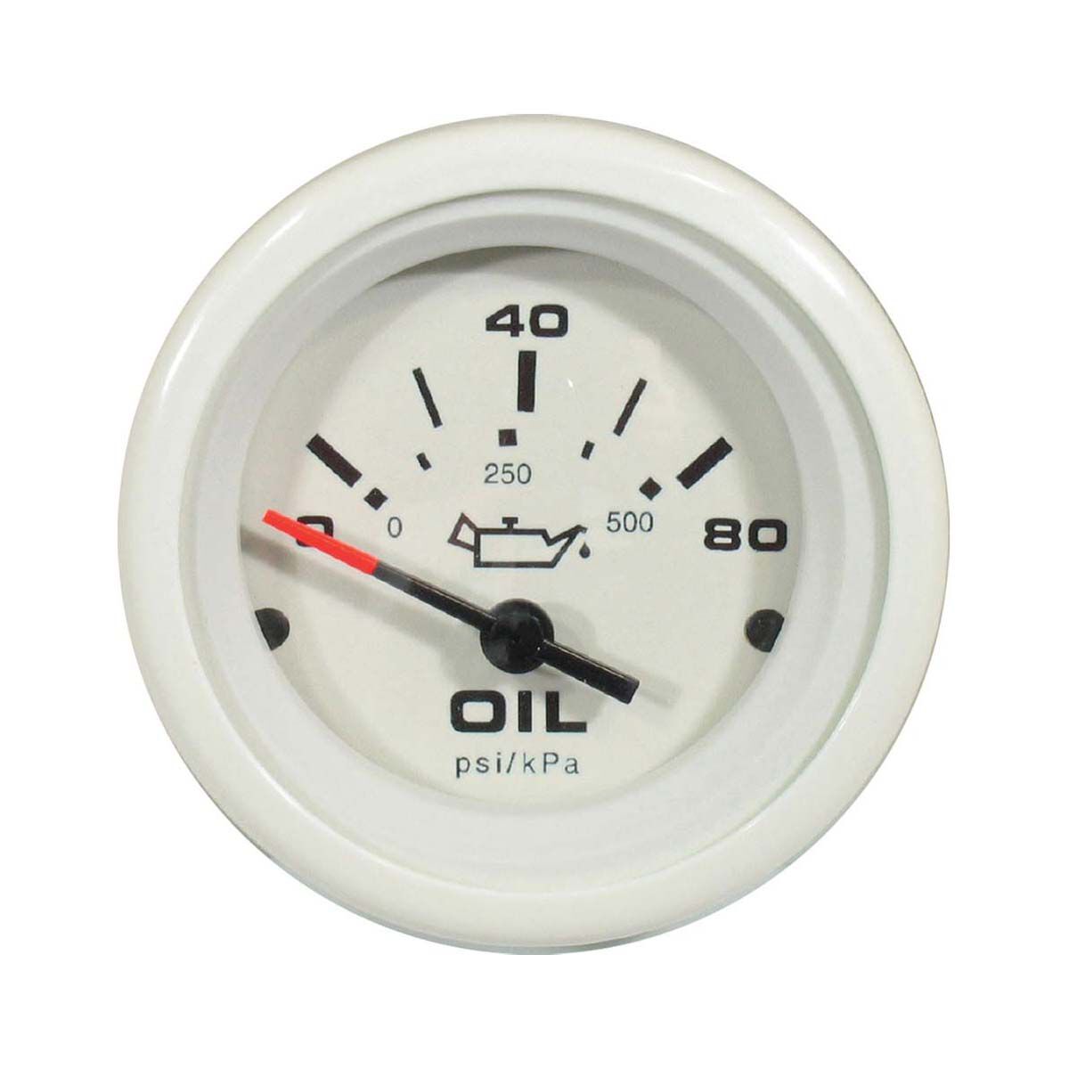 Veethree Arctic Oil Pressure Gauge 0-80 PSI, , bcf_hi-res