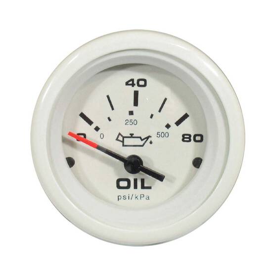 Veethree Arctic Oil Pressure Gauge 0-80 PSI, , bcf_hi-res