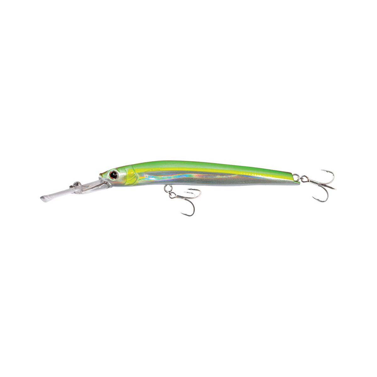 Nomad Styx Minnow Hard Body Lure 116mm Chartruese Stripe Ayu, Chartruese Stripe Ayu, bcf_hi-res