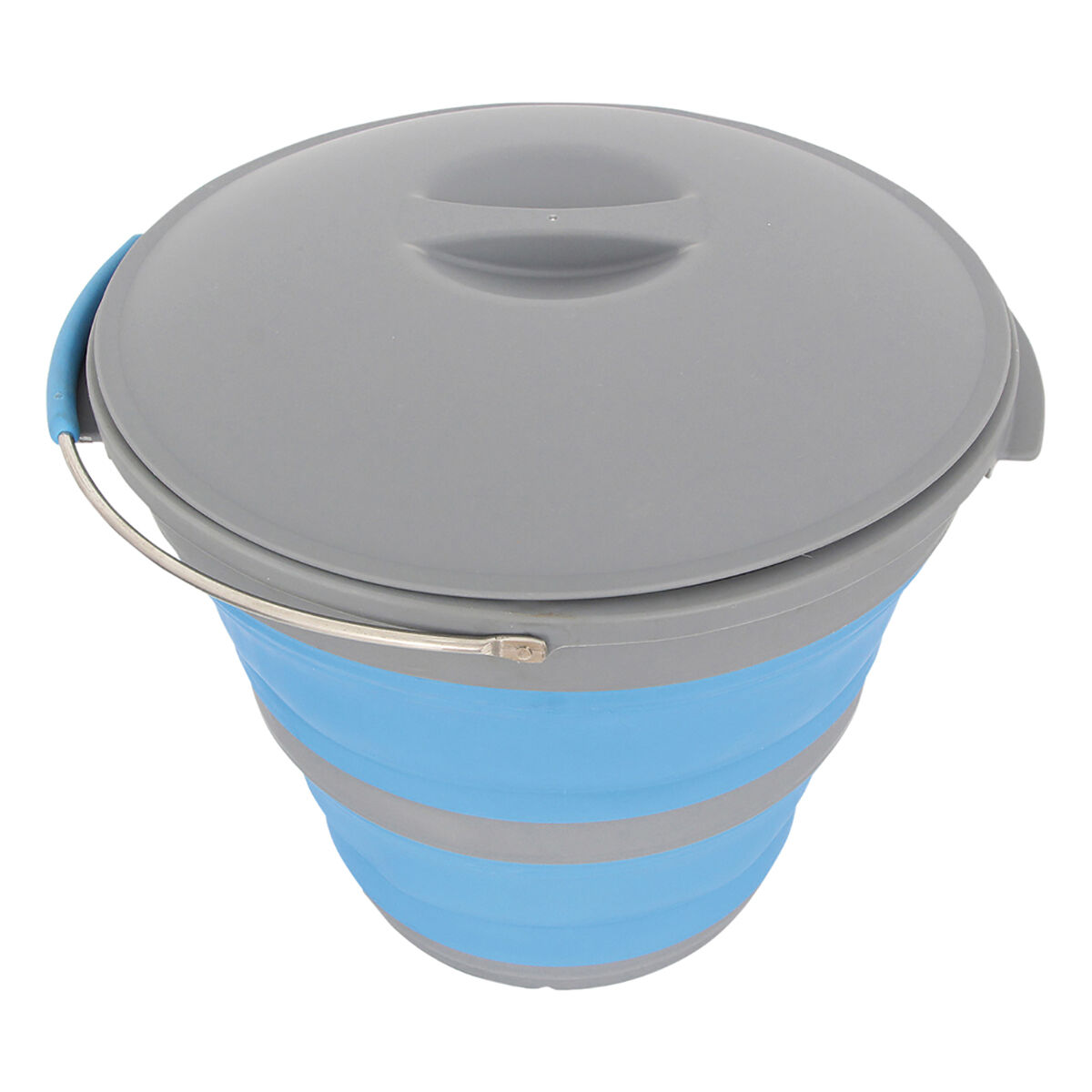 Companion Pop Up Bucket with Lid 10L, , bcf_hi-res