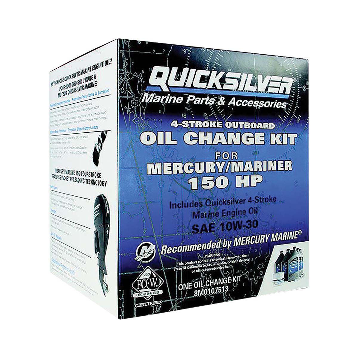 Quicksilver 150HP Oil Change Kit, , bcf_hi-res
