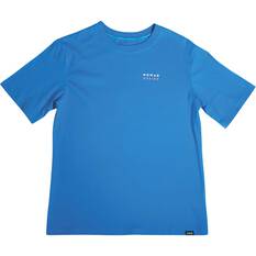 Nomad Women’s Fine Lines Short Sleeve Tee, Indigo, bcf_hi-res